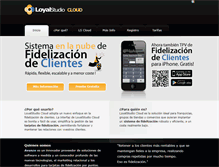 Tablet Screenshot of cloud.loyalstudio.com